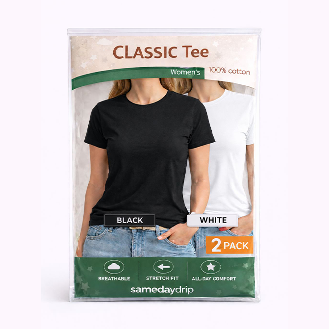 Women's T-Shirt (2 Pack)
